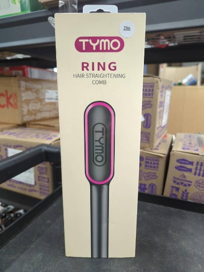 Tymo Ring Hair Straightening Comb in Open Box