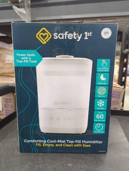Safety 1st Comforting Cool-Mist Top-Fill Humidifier
