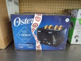Oster Black 4-Slice Toaster with Bagel Setting