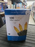 Northlight 100 Amber Mini Lights, Open Box