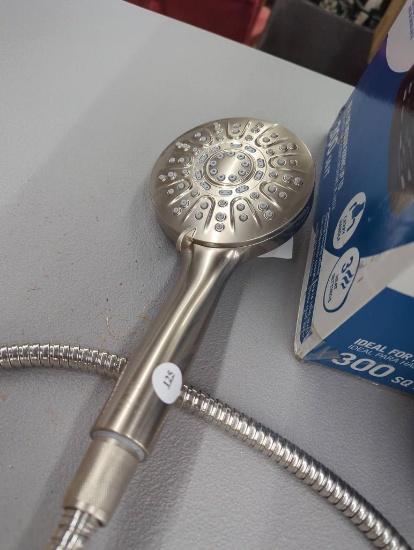 Allen and Roth Handheld Showerhead with Hose, Open Box Condition