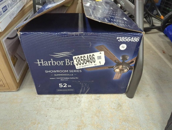 Harbor Breeze Showroom Series 52-Inch Ceiling Fan in Open Box Condition