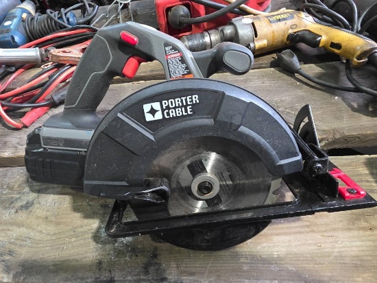 Porter Cable 18V Cordless Circular Saw Model PC186CS