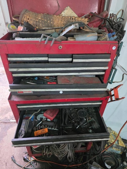 Contents of Craftsman Tool Chest  Hand Tools, Sockets, and Accessories