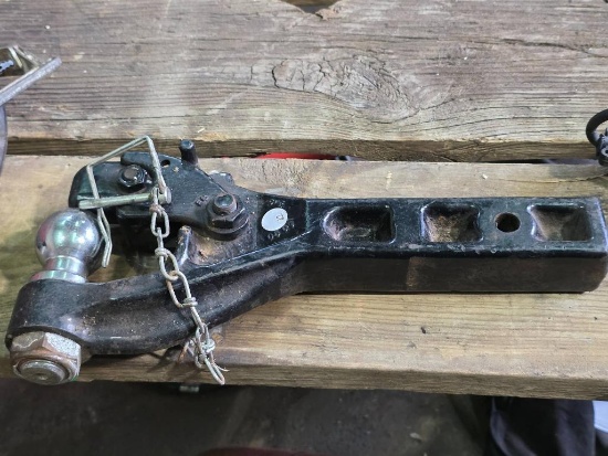 6-Ton Pintle Hitch with Ball Hitch Attachment