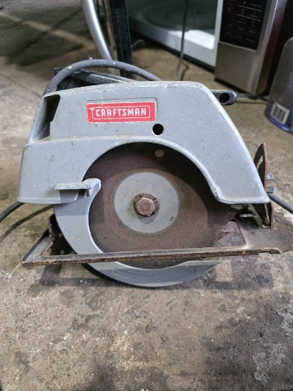 Craftsman 7-Inch Circular Saw, 5200 RPM