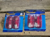 Kenway 12V Marker Clearance Trailer Lights, Red Lens, Pack of 2