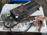 Digital Battery Tester With Clamps and Display