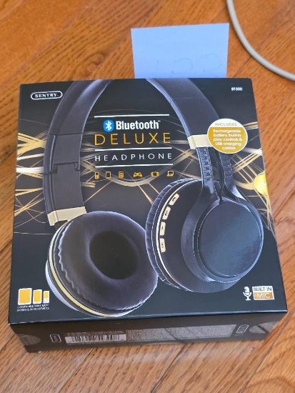 Sentry Bluetooth Deluxe Headphones with In-Line Mic
