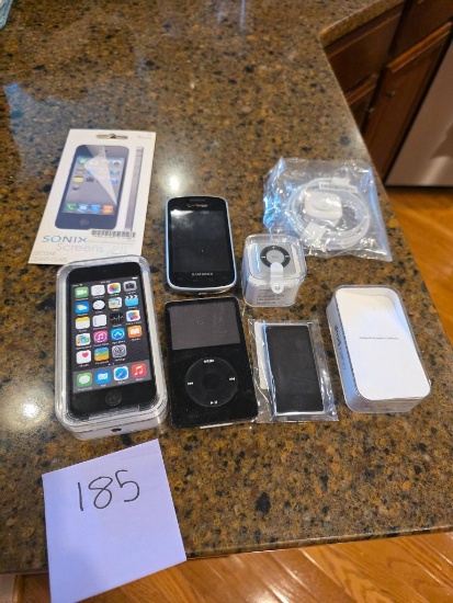 Electronics Including Apple and Samsung Items