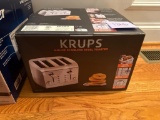 Krups 4-Slice Stainless Steel Toaster, Model KH734D50