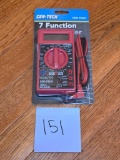 Cen-Tech 7 Function Digital Multimeter, Model 98025, New in Packaging