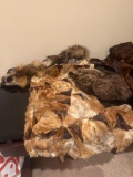 Furs Including Animal Pelts and Fur Piece With Lining