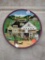 Collectible Bradex Plate Titled Popcornfields Farms by Charles Wysocki