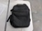 Black Quilted Backpack With Multiple Compartments and Adjustable Straps