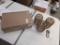 3 Open Box Decorative Woven Rope Candle Holders