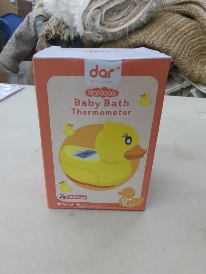Doru Cartoon Baby Bath Thermometer  Open Box