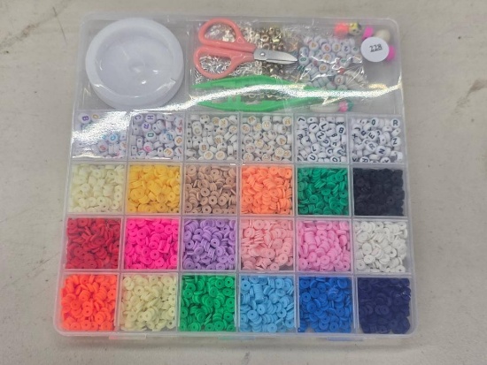 Bead Craft Kit with Tools and Alphabet Beads