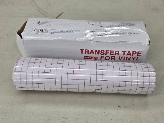 Open Box 12in x 50ft Transfer Tape for Vinyl