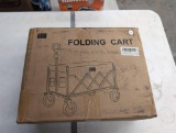 Folding Cart with Thicken Steel Frame and 600D Oxford Fabric