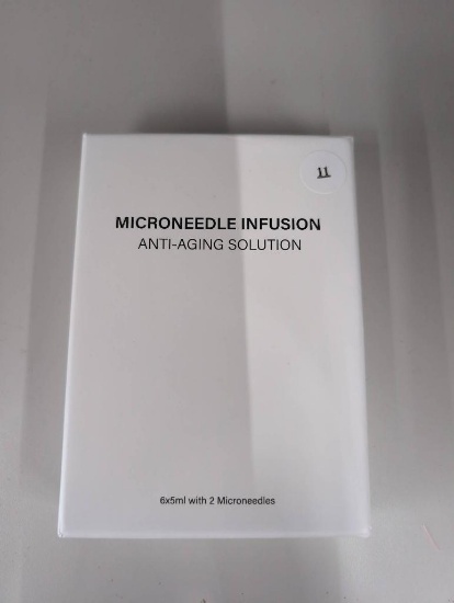 Microneedle Infusion Anti-Aging Solution Set with 6x5ml Vials