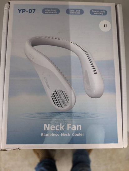 YP-07 Bladeless Neck Fan with USB Charger