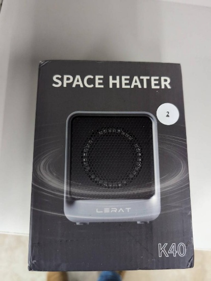 Lerat K40 Space Heater with Touch Control, 500W, 125V