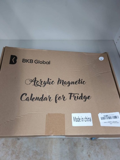 #) Acrylic Magnetic Calendar for Fridge by BKB Global