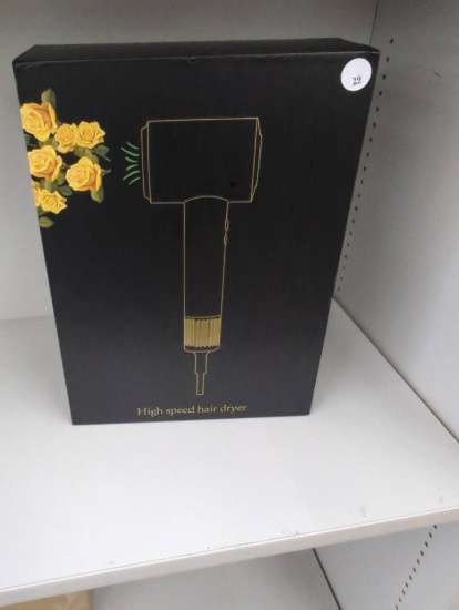 High-Speed Hair Dryer by CNMSGM with Accessories