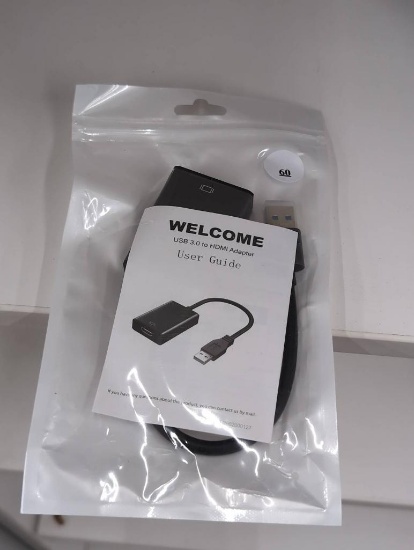 USB to HDMI Adapter in Original Packaging