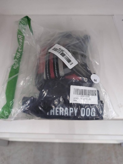 Dog Harness with Interchangeable Patches and Adjustable Straps