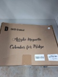 #) Acrylic Magnetic Calendar for Fridge by BKB Global
