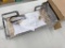 Metal Storage Basket with Handles and Mounting Accessories