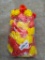 Pack of Red and Yellow Artificial Flower Garlands by Divya Impex