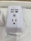 Qinlian Model HR-519D Wall Outlet with USB and Surge Protection