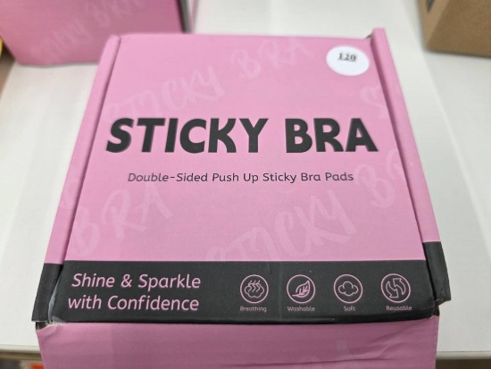 Sticky Bra Double-Sided Push-Up Bra Pads in Original Packaging