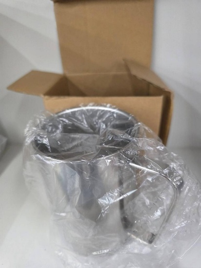 Stainless Steel Pitcher with Handle in Original Packaging