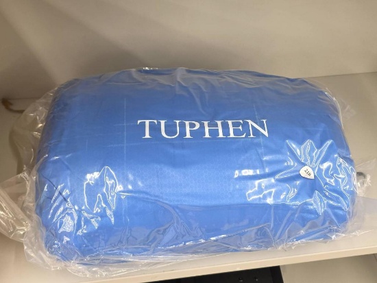 Blue Tuphen Sleeping Bag in Packaging