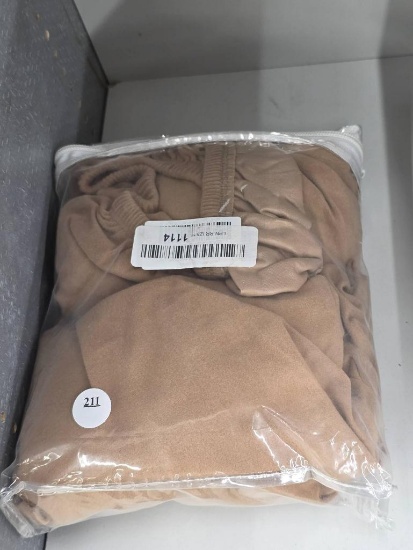 Easy-Going Camel Dining Chair Seat Covers  4 Pack