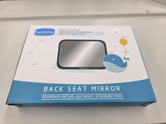 Funbliss Back Seat Baby Mirror With Straps