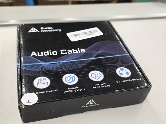 Audio Accessory Shielded Audio Cable with Premium Sound Quality