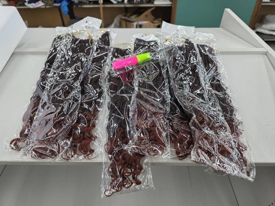 Sew-In Hair Extensions with Crochet Needle Included