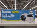 ISingo H13 True HEPA Replacement Filter 2-Pack for Core 200S Air Purifier