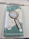 Handheld LED Magnifier With 30X Magnification and Built-In LED Lights