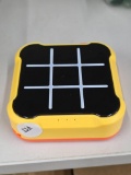 Yellow and Orange Tic-Tac-Toe Electronic Game Device