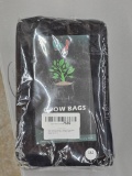 WTREE 5-Pack 5-Gallon Nonwoven Grow Bags with Handles, Black
