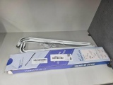 28-48 Inch Adjustable Curtain Rod Set