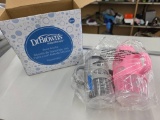 Dr. Browns Milestones Wide-Neck Sippy Straw Bottles, 2-Pack