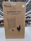 Solar Energy-Powered Roller Shutter Door for Chicken Coop