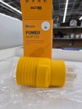 Mecmo NEMA 10-30R Power Adapter, 125V/250V, Yellow